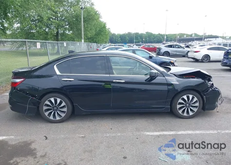 2017 Honda Accord Hybrid Touring from USA, damaged, VIN JHMCR6F77HC029546